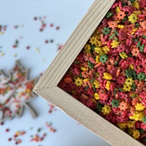 Värvitud sensoorne kuivaine segu 800g