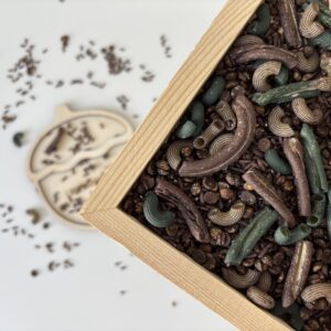 Värvitud sensoorne kuivaine segu 800g