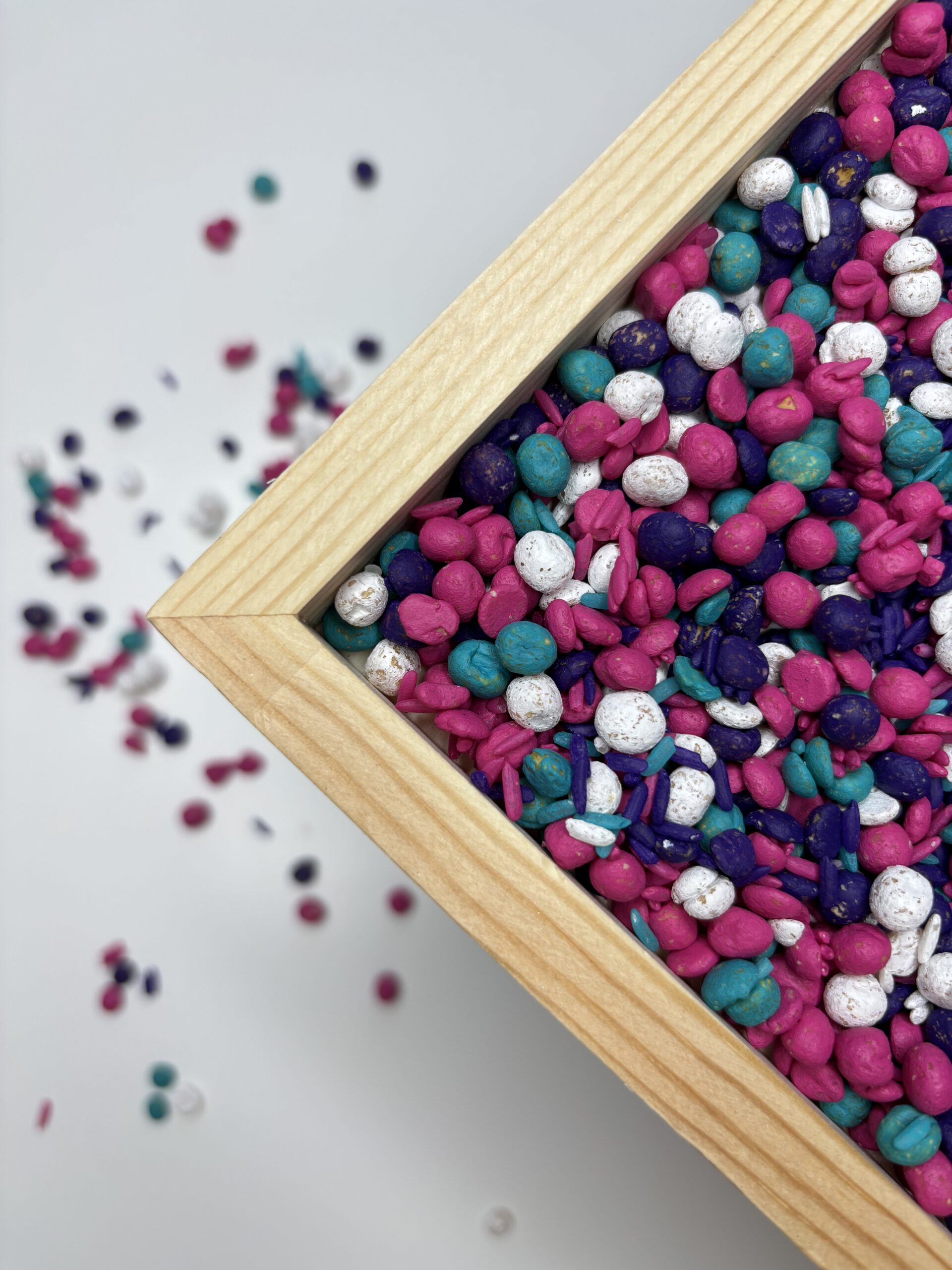 Värvitud sensoorne kuivaine segu 800g