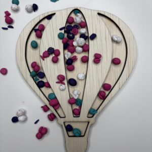 Sensoorne puidust alus “Kuumaõhupall”