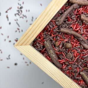 Värvitud sensoorne kuivaine segu 800g